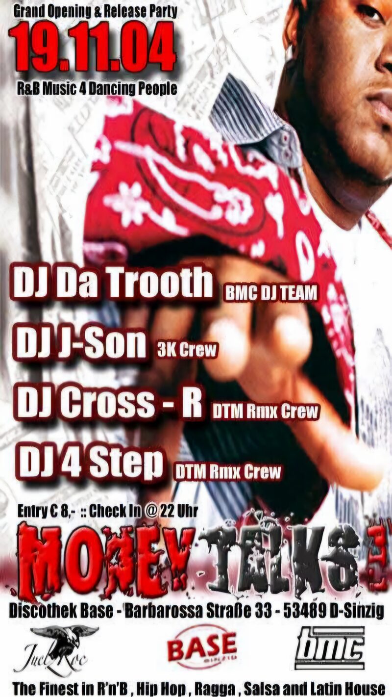 Money Talks – Discothek Base