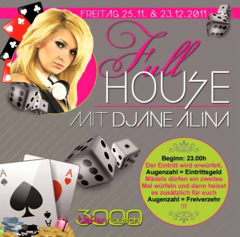 Full House mit DJane Alina